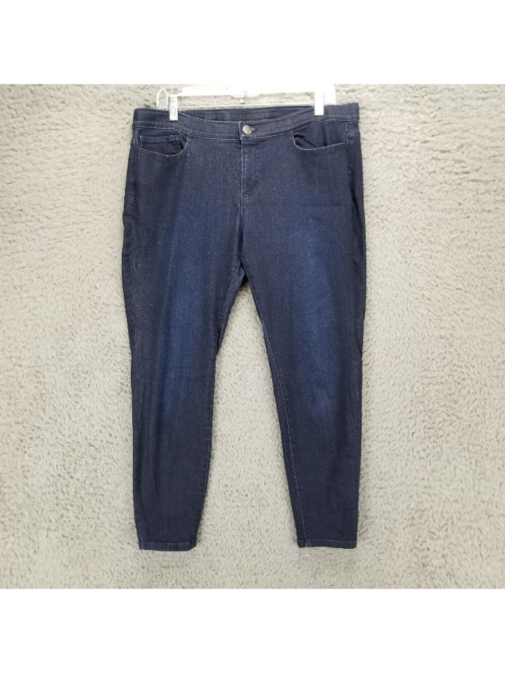J. Jill Jeans Womens 14 Petite Blue Stretch Denim Leggings Jeggings *Read*